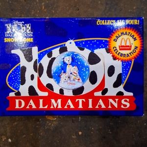 Vintage Disney 1996 McDonalds Happy Meal Toy 101 DALMATIANS SNOW DOME ORNAMENT